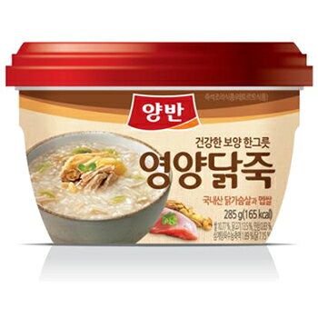 東園 ヤンバン サムゲタン お粥 285g 1個 おかゆ レトルト 1食おきかえ 即席食品 韓国食品 防災グッズ 防災用 非常食