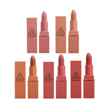 3CE ムード レシピ 5カラー選択 今SNSで大人気 3CE MOOD RECIPE MATTE LIP リップ MLBB 口紅 リップスティック stylenanda 化粧品 美容 韓国 コスメ