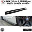 マクストンデザイン BMW Z4 E85 E86 前期 専用 サイドスカートディフューザー グロスブラック 【 エアロ 黒 Maxton Design ドレスアップ カスタム サイドスカード サイドバンパー ユーロ スタンス カナード 】エムトラ