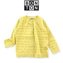 BONTON【ボントン】キッズ 透かし編みカーディガン 8A（8歳） 12A（12歳） BONTON カーディガン bonton ボントン