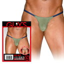 GUY'S(ガイズ) GS-011 極薄メンズビキニ メンズTバックショーツ グリーン 男性用 フリーサイズ GS-011