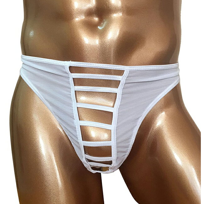 BadDaddy (バッドダディ) ワイルドビキニパンツ (W-011) ホワイト メンズショーツ 2JT-LM032