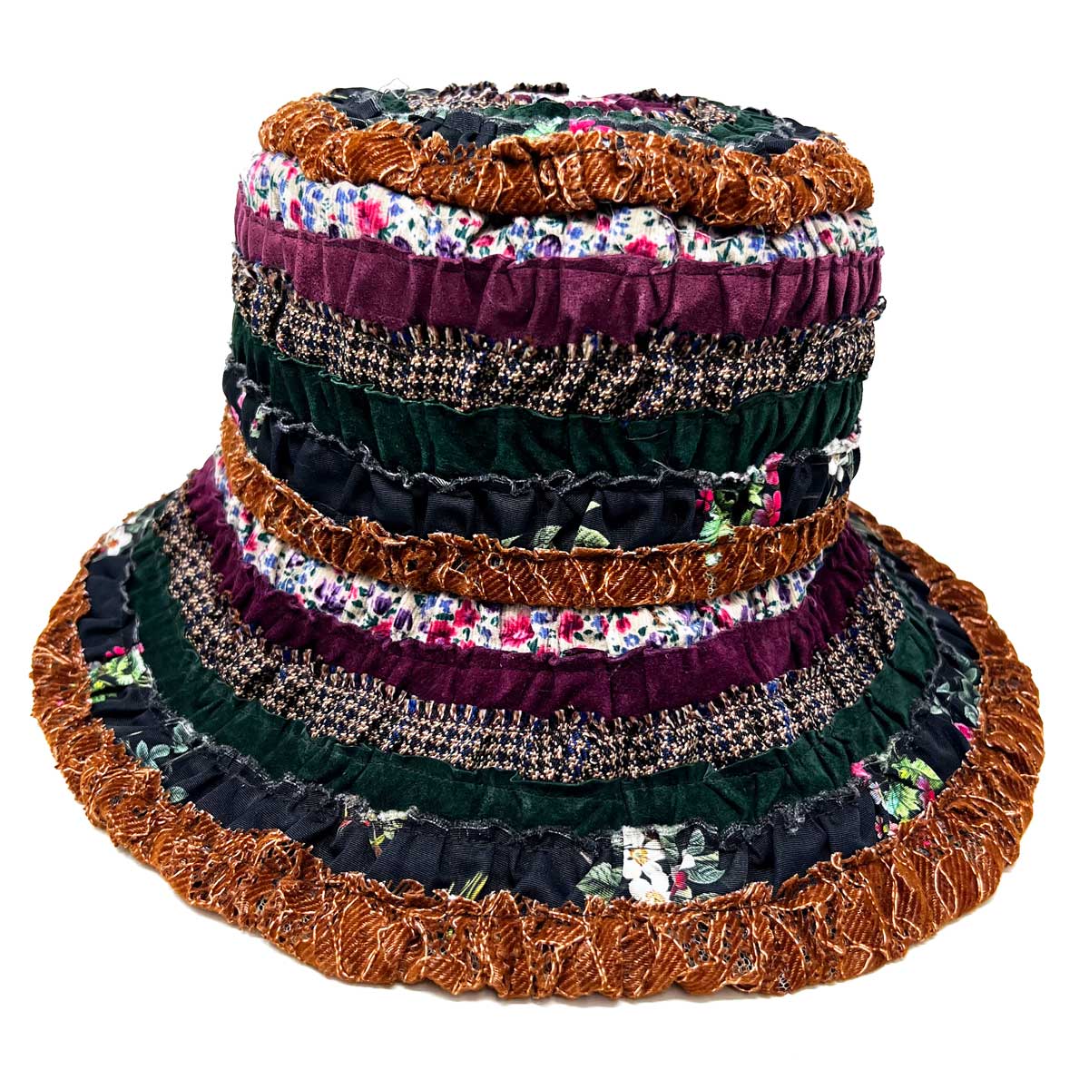 Barairo no Boushi（バラ色の帽子）scrap hat（レトロ）