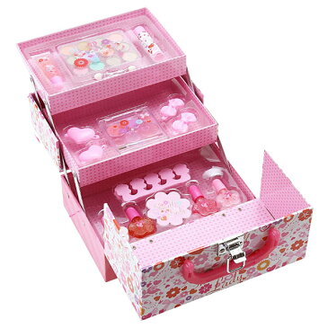 メイクセット キッズ 子供 メイク ボックス 誕生日 クリスマス プレゼント おもちゃ 女の子 小学生 コスメ 子供用 こども 化粧品 化粧 セット 子ども birthday present スモールレディ バニティ 安全 入学祝い 4歳 5歳 6歳 7歳 8歳 9歳 レイス