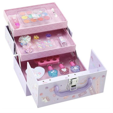 メイクセット キッズ ユニコーン 誕生日 クリスマス プレゼント メイクボックス コスメ 子供用 子供 化粧品 おもちゃ バニティ 女の子 小学生 孫 ギフト こどもの日 玩具 こども 子ども お家遊び 化粧 セット メイク メイクアップ 安全 4歳 5歳 6歳 7歳 8歳 9歳