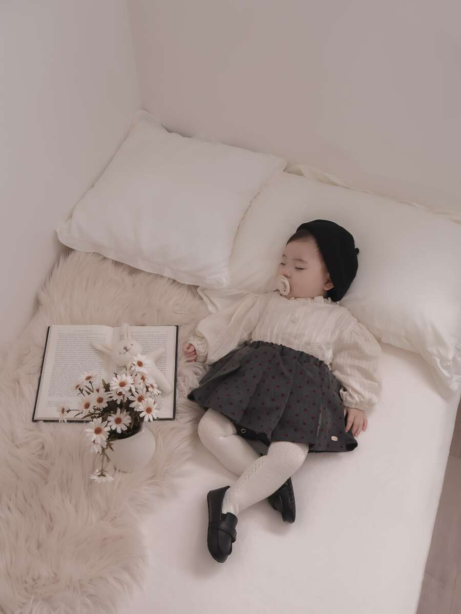 《即納》オリジナル スカート ブルマ パンツ ベビー 赤ちゃん プリーツ ハート チ...