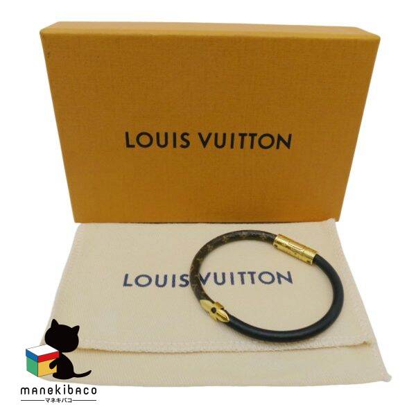 ルイ・ヴィトン LOUIS VUITTON モノグラム M6431E ブラスレ デイリーコンフィデンシャル ブレスレット パテントカーフレザー バングル 箱 布袋 ランクB アクセサリー 