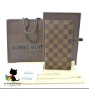 ルイ・ヴィトン LOUIS VUITTON N61823 ポルトバルール カルトクレディ ダミエ ブラウン 長財布 2つ折り 財布 ウォレット メンズ レディース ユニセックス 美品 箱 布袋 ランクS 財布 【中古】 1