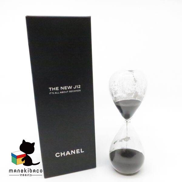 シャネル CHANEL ブラック J12 砂時計 小物 箱 ランクA 小物 【中古】