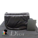 ディオール DIOR ブラック サドル ウエストバッグ ナイロン×レザー 黒 ボディバッグ おしゃれ 人気 ファッション小物 ブランド バッグ プレゼント ギフト レディース メンズ ユニセックス Gカード 布袋 冊子 ランクA バッグ 【中古】