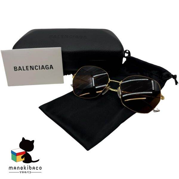 楽天市場】balenciaga メガネ（カラーゴールド）（眼鏡
