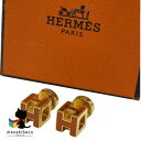 エルメス HERMES Hキューブピアス オレンジ ゴールド ブランド ファッション小物 アクセサリー おしゃれ 可愛い 高級感 人気 プレゼント ギフト 箱 ...