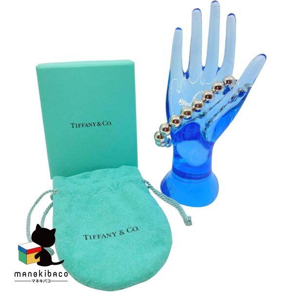 楽天manekibacoティファニー Tiffany ＆ Co. シルバー ハードウエア ボールブレスレット SV 925 シルバー アクセサリー 箱 布袋 ランクA アクセサリー 【中古】