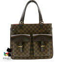 ルイヴィトン LOUIS VUITTON N51128 ユゼス エベヌ トートバッグ 茶 ハンドバッグ ゴールド金具 定番 人気 ビジネス 旅行 レディース 美品 ランクA バッグ 【中古】