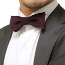 蝶ネクタイ 蝶タイ ボウタイ エンジ 結婚式 ベルベット 新郎 フォーマル ブライダル 日本製 ウエディング 婚礼 メンズ タキシード用 男性 リボンタイ [M...