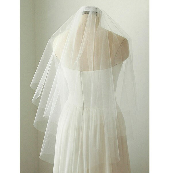 ウエディング ベール ショートベール ブライダ...の紹介画像3