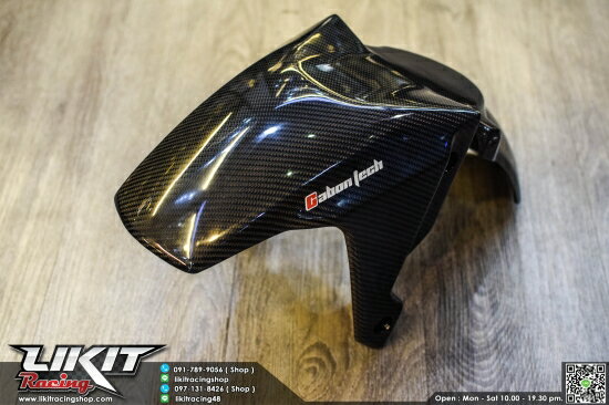 ホンダ ADV150 CARBON TECH カーボン フロント フェンダー 17178697likit