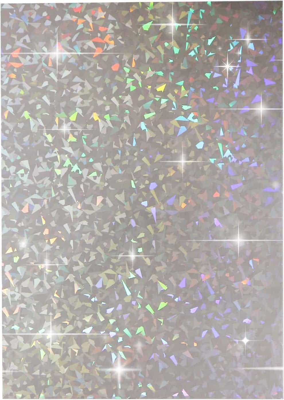 乐天商城 - 【レビューで100円クーポン】【ホログラムシール】フリーカット A4サイズ ホログラム シール イラスト・写真に キラキラ加工 保護用【2枚入】きらきらぷんぷん丸 HG-001