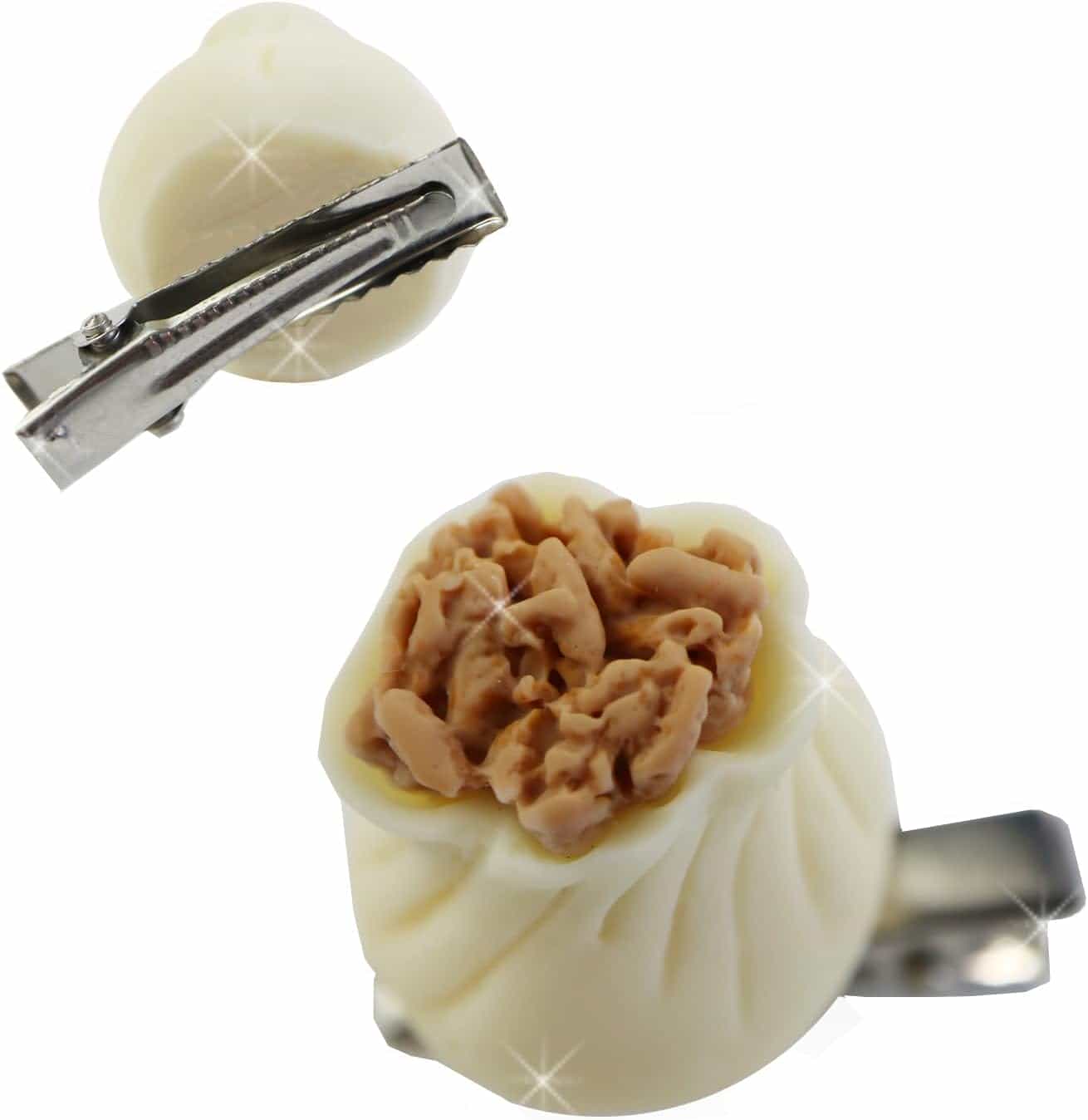 【レビューで100円クーポン】食品サンプル クリップ【シュウマイ】2個入り ヘアアクセ 髪留め プレゼン..