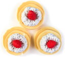 【レビューで100円クーポン】スイーツ消しゴム 【いちご パンケーキ】 かわいい 消しゴム 【3個入】 おやつ 文房具 ごほうび 景品 おもしろい お土産 フェイクフード 勉強 イラスト きらきらぷんぷん丸 KSG-002