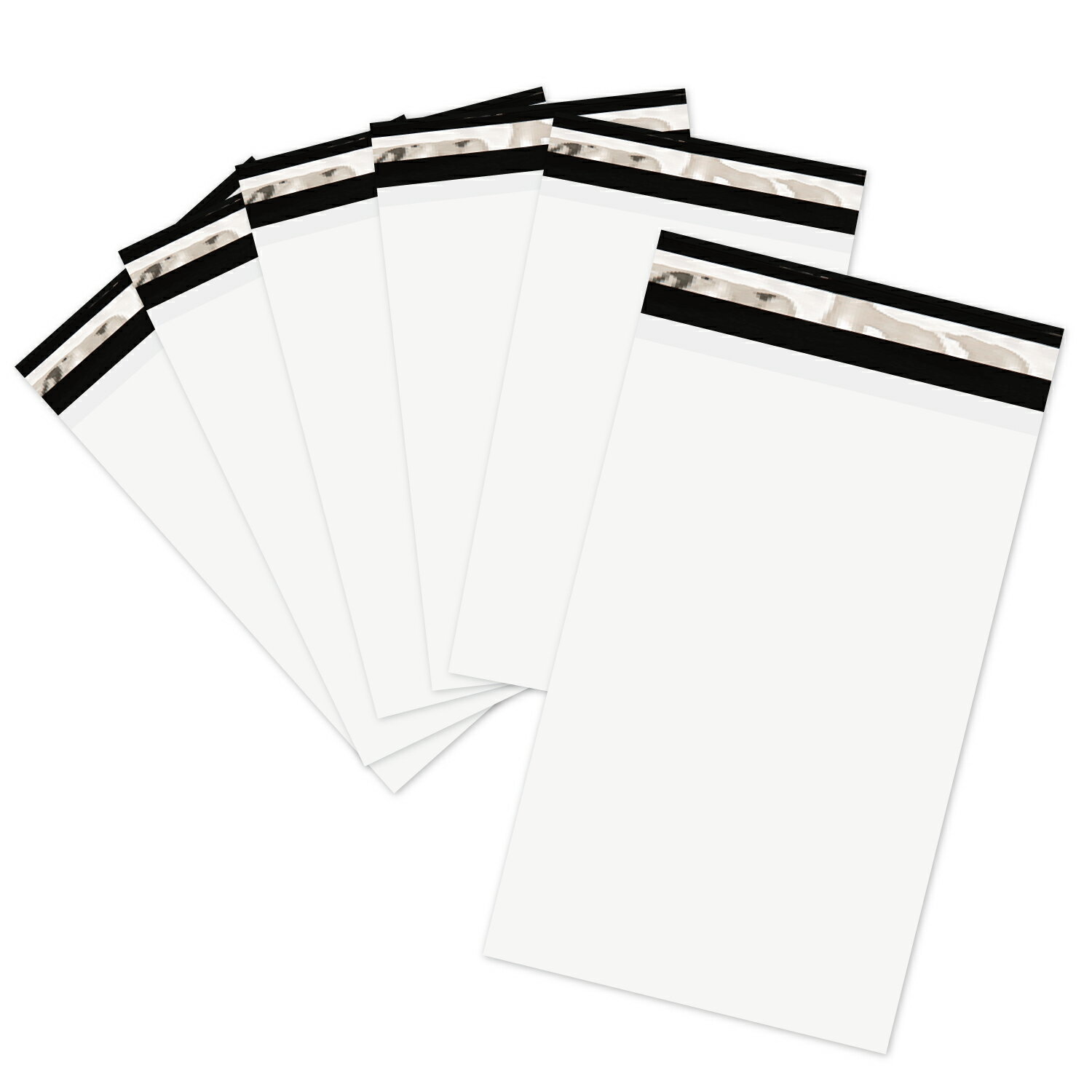 Rakuten - 宅配ビニール袋 15-23【100枚】150x230+40mm 60ミクロン 臭くない 宅配袋 白(ホワイト) 静電気防止テープ 梱包袋 発送用 ワークアップ