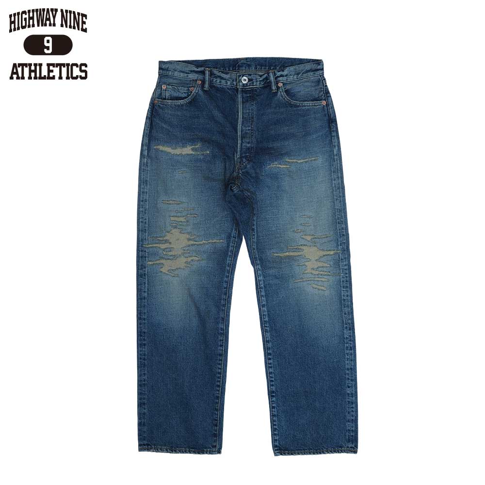 RED LINE 5POCKET LOOSE STRAIGHT HN010007 / REP4 / HIGHWAY NINE ハイウェイナイン