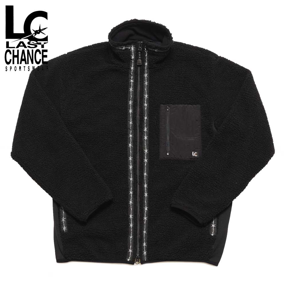 Last Chance ラストチャンス RETRO BOA FULL ZIP JACKET / BLACK