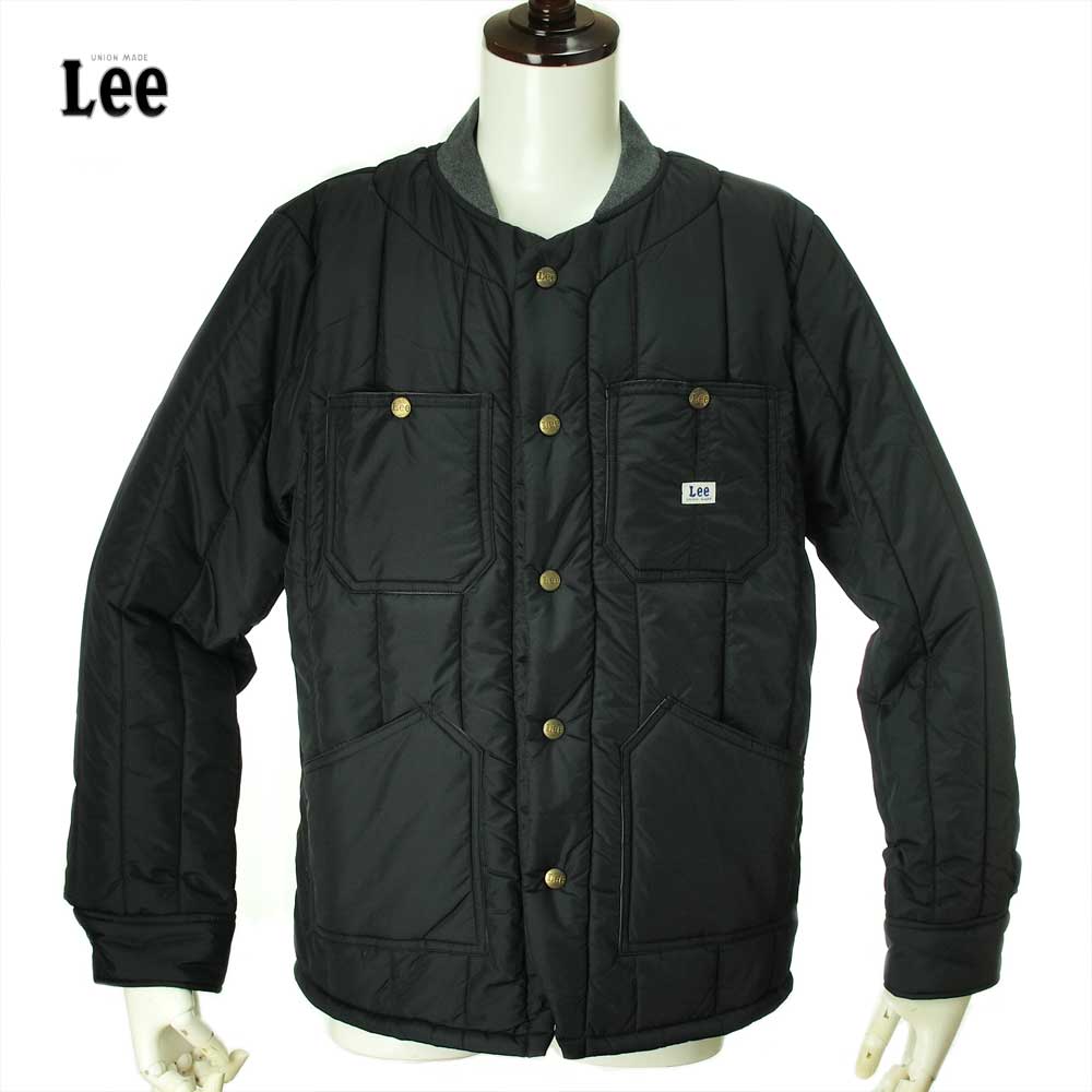 Lee リー PADDED WORK JACKET LS1262 / 75 BLACK