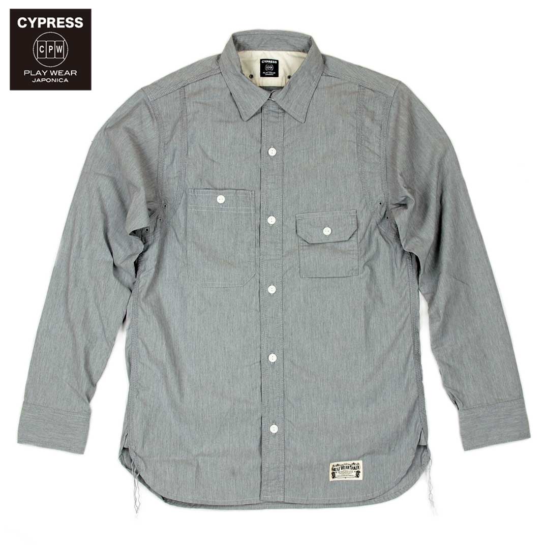 CYPRESS PLAY WEAR サイプレス プレイウェア DENEBORA PLAY SHIRTS GRAY