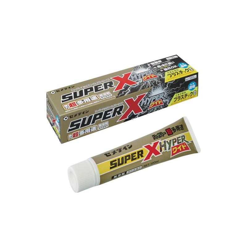 乐天商城 - セメダイン スーパーXハイパーワイド クリア 120ml AX-177 1本 AX-177
