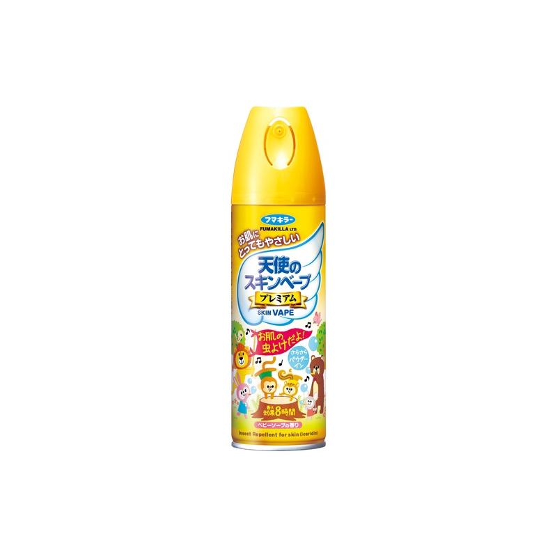 フマキラー 虫ヨケスプレー 天使のスキンベーププレミアム 200ml 1本 440614