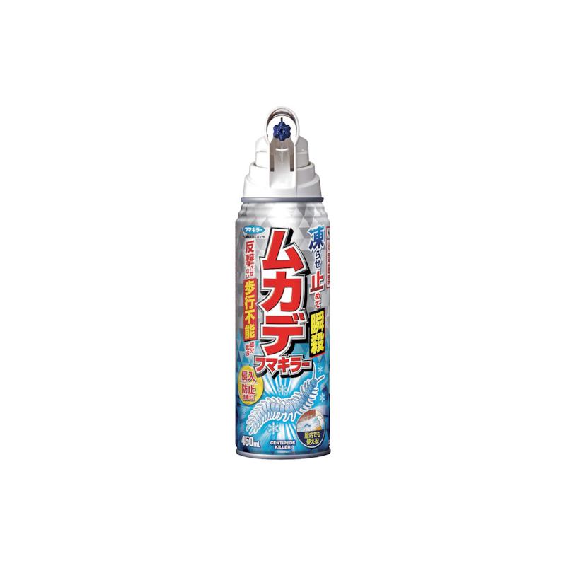 商品名フマキラー ムカデフマキラー450ml 1本 447811メーカー名フマキラー商品名称ムカデフマキラー450ml数量1本型番447811※ご注文前の確認事項・お支払い方法：クレジット決済、銀行振込（商品代引き不可） ・発送に関して：メーカー直送（運送業者の指定は出来ませんのでご了承下さい） ・在庫に関して：欠品の場合は都度ご連絡させて頂きます。 ・送料に関して：北海道、沖縄、離島等は別途となる場合があります。都度ご相談下さいませ。 ・その他：廃盤や価格変更、仕様変更、品番変更等が行われる場合があります。予めご了承ください。