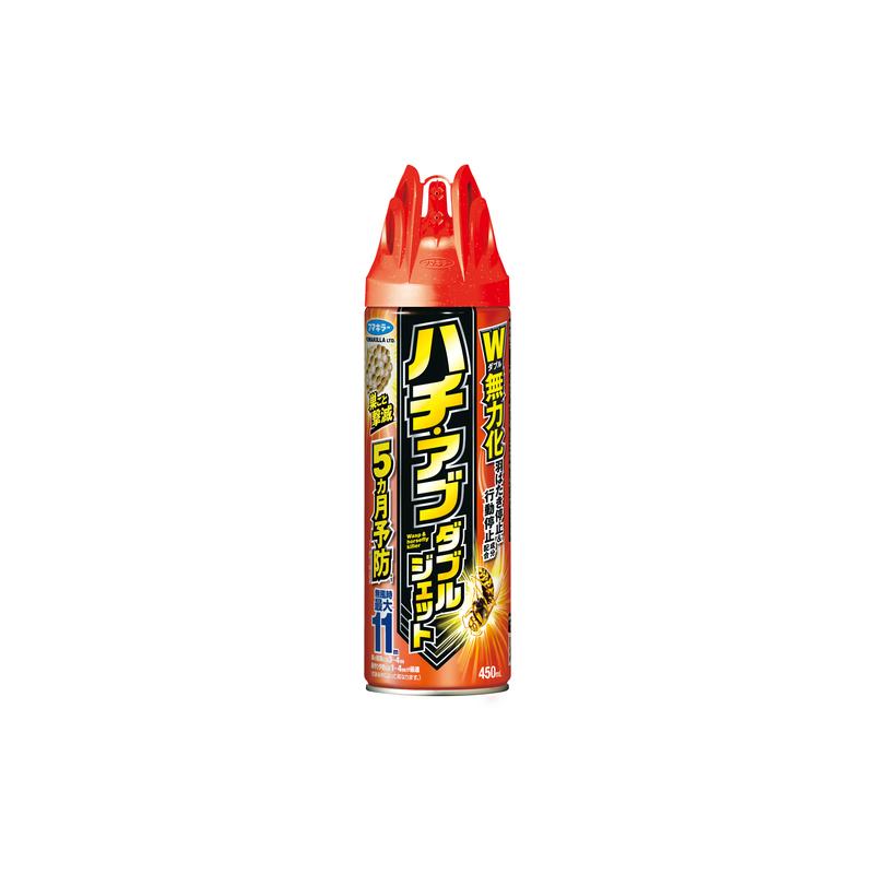 Insect-Killing Sprays - フマキラー ハチ・アブダブルジェット450ml N 1本 451627