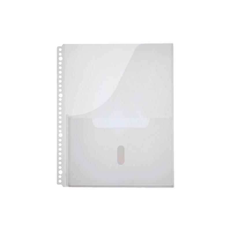 【3/4(水)20時開始 エントリーでポイント10倍】 キングジム KING JIM 取扱説明書ファイル用ポケット A4タテ型 4枚 30穴 2630PB