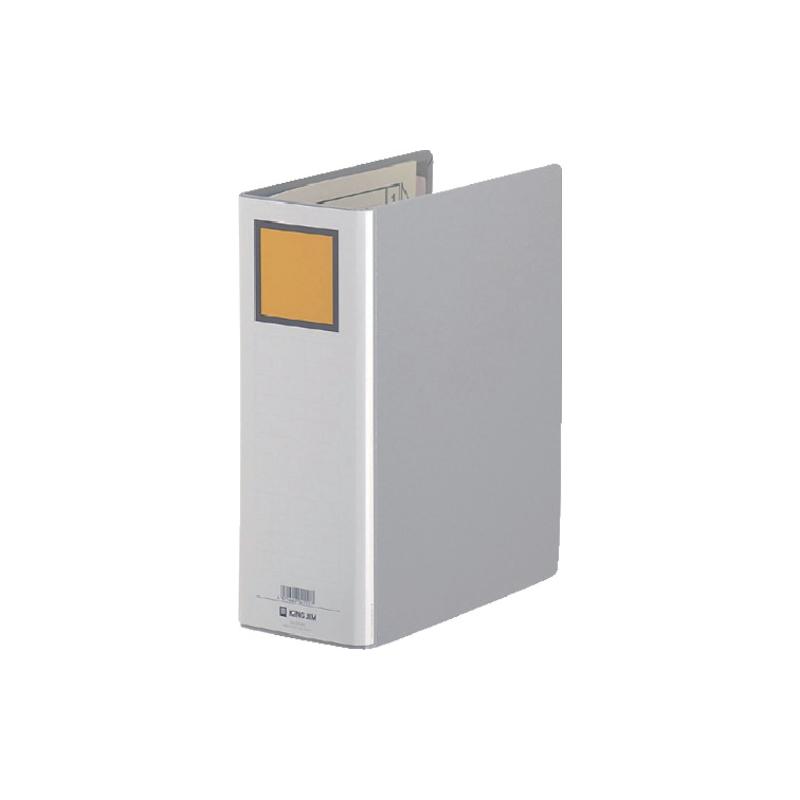 キングジム KING JIM キングファイルG B5 タテ グレー(収納800枚) 958N