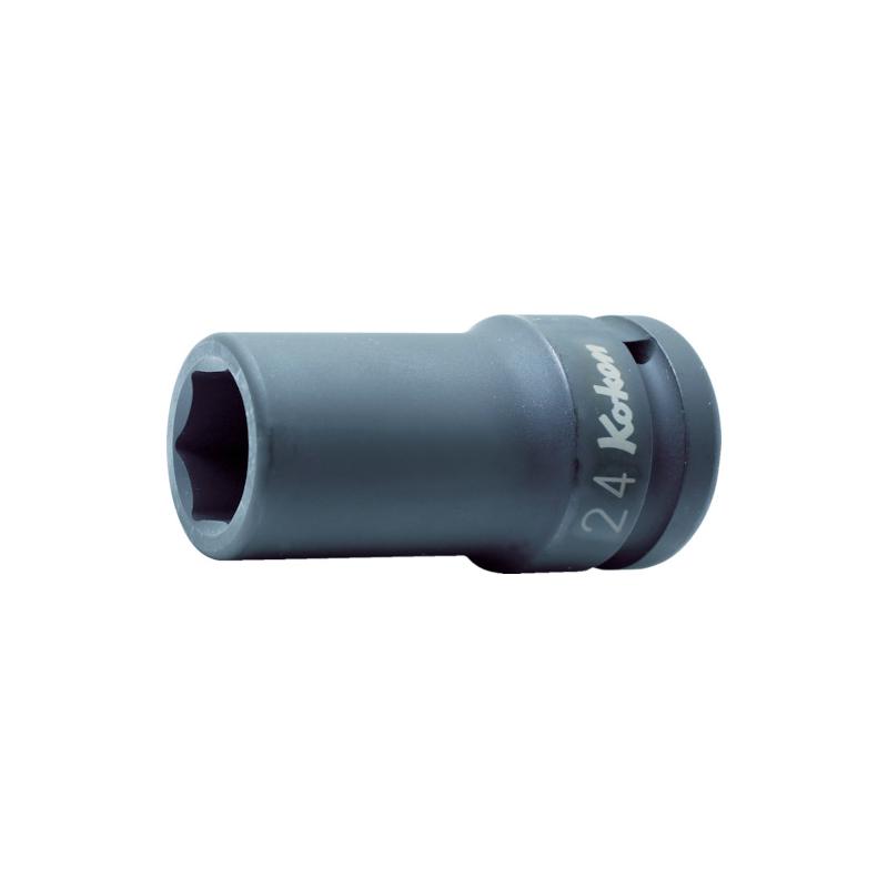 山下工業研究所 Ko-ken 薄肉インパクトセミディープソケット 対辺22 差込角19.0全長75 16301X-22