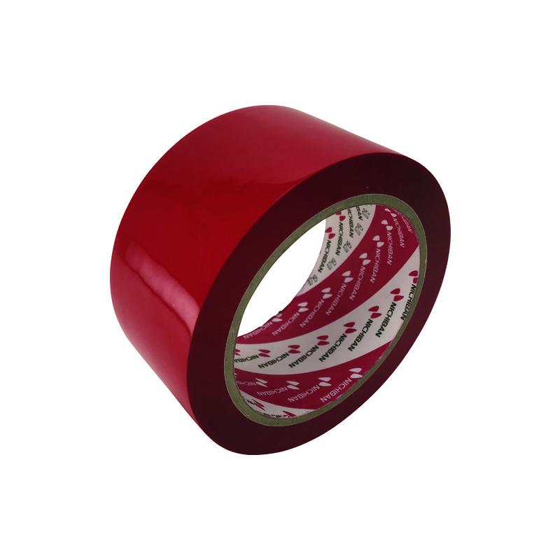 ニチバン PANFIXカートンテープ640赤 50mm×50m 1巻 640PF1-50