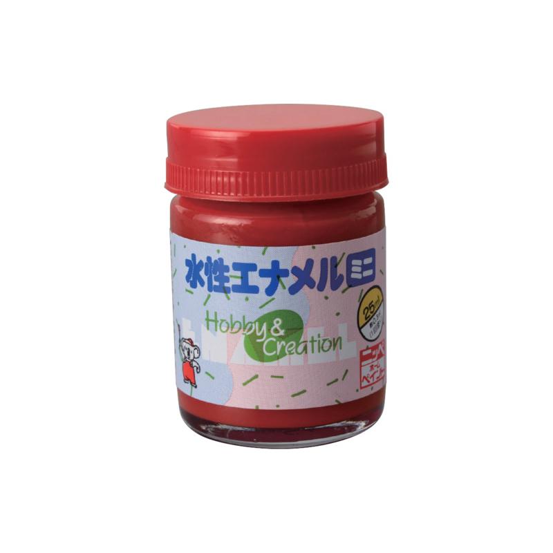 Paint - ニッペホームプロダクツ 水性エナメルミニ 25ml 朱色 HSB028-25 1個 49365573
