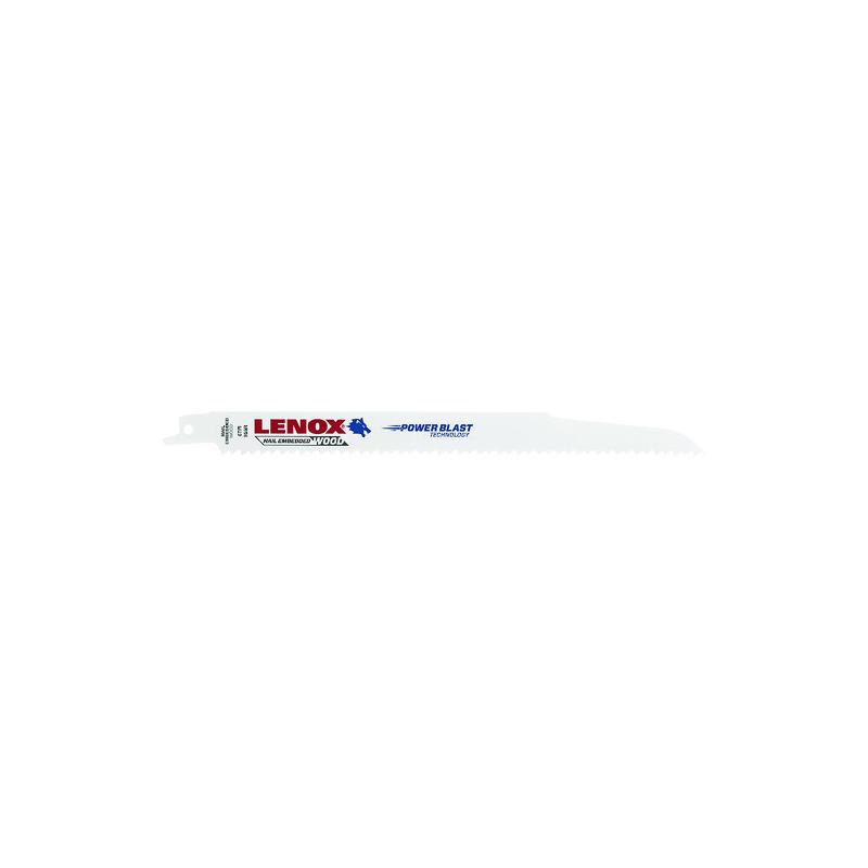 Rakuten - スタンレーブラック・アンド・デッカー LENOX バイメタルセーバーソーブレード B956R 225mm×6山 (25枚入) 1Pk 20558B956R