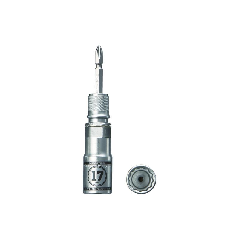 乐天商城 - スーパーツール 電ドル用ソケットビット(着脱式) プロスペック 19×6.35mm DSE19