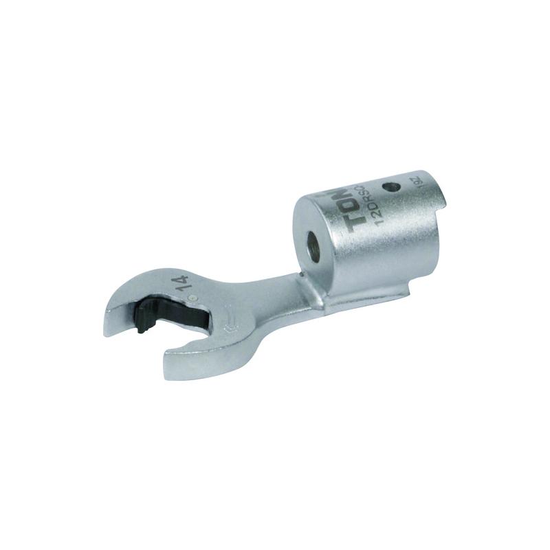 Rakuten - TONE 差替式トルクレンチ用クイックスパナヘッド 全長73.3mm 厚さ6.3mm 15DRSQ-14