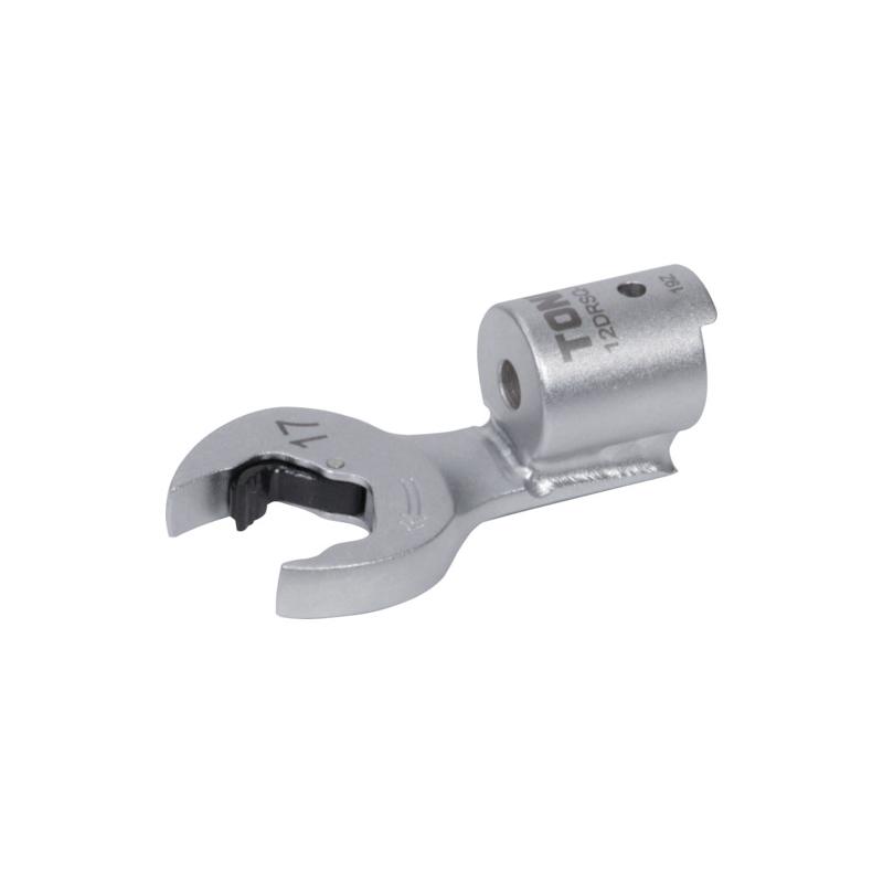 乐天商城 - TONE 差替式トルクレンチ用交換クイックスパナヘッド 全長200mm 二面幅24mm 19DRSQ-24