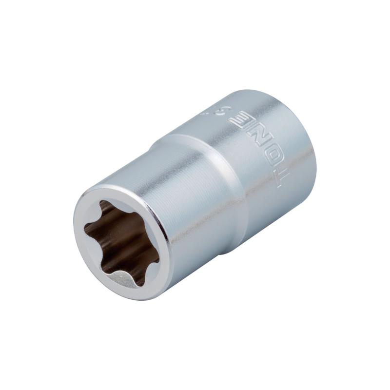 Rakuten - TONE E型トルクスソケット 呼びNO.E12 差込角9.5mm 3TX-E12