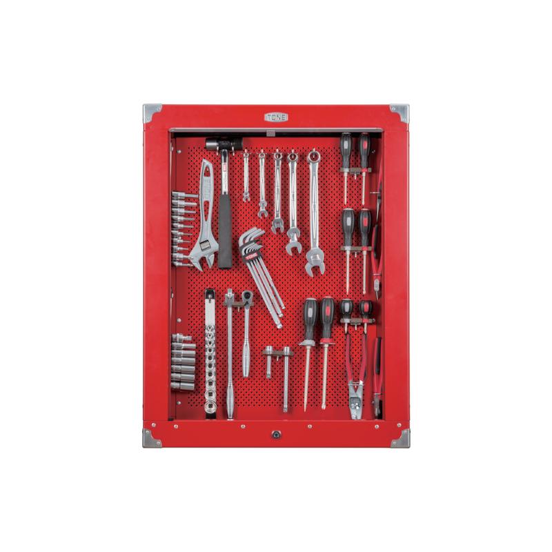 樂天商城 - TONE 整備用工具セット シャッター付サービスボードセット新ハーフボードC50B仕様 65点セット CS311