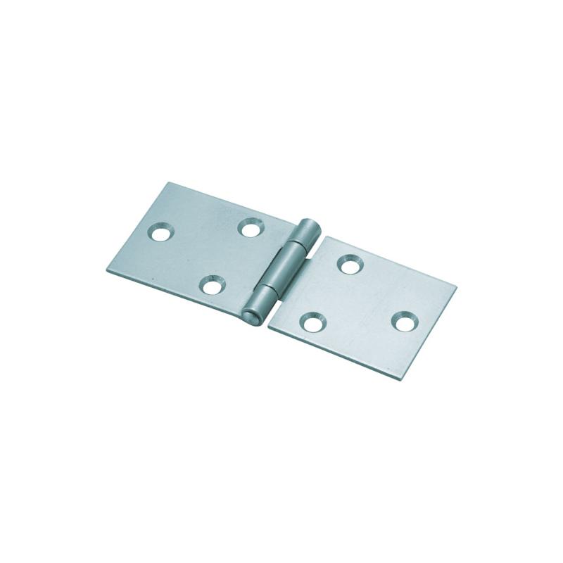 Rakuten - トラスコ中山 TRUSCO スチール製横長蝶番 生地仕上げ 全長38mm (4個入) 1袋 415-38N