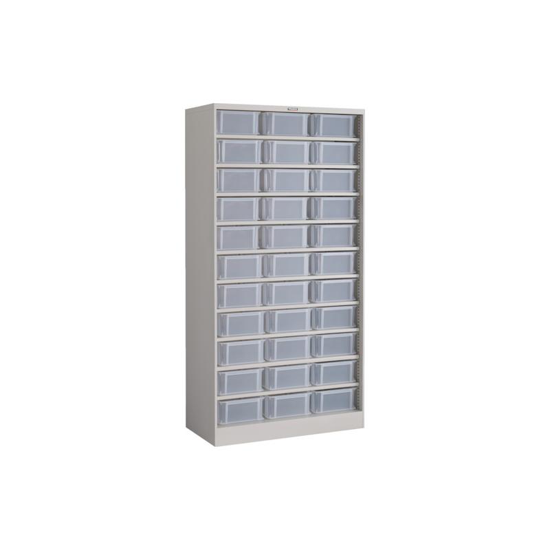 トラスコ中山 TRUSCO コンテナラックケース バンラックケース CF型 TSK-910TMX33個付 1台 610CF-SK33TM