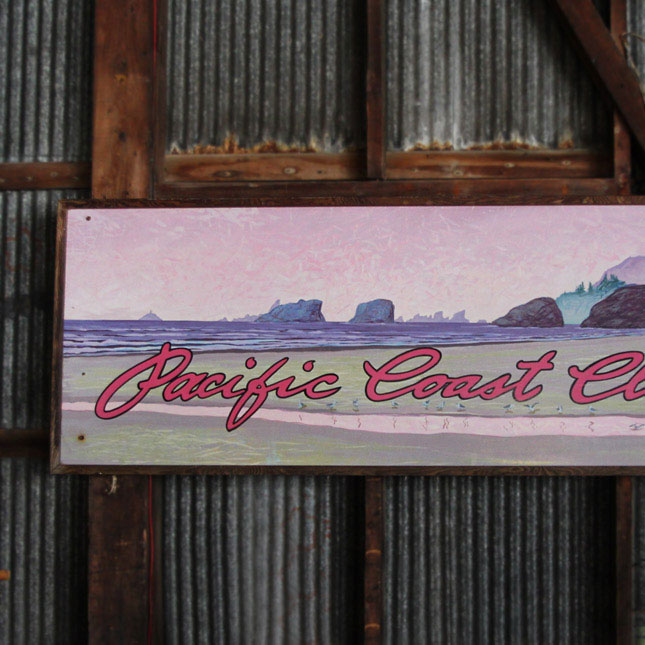 乐天商城 - old wooden clothing store sign 古い手描きの看板【中古】送料別【アメリカンアンティーク】