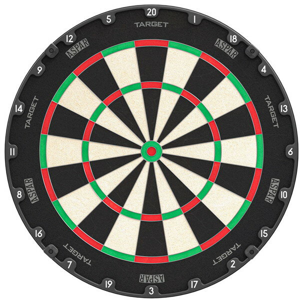 あす楽アスパー ターゲット ハードダーツボード Target ASPAR PROFESSIONAL DARTBOARD　13.2インチ