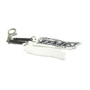 ディーエムシー バレルロックキーホルダー ホワイト DMC Barrel lock keychain White