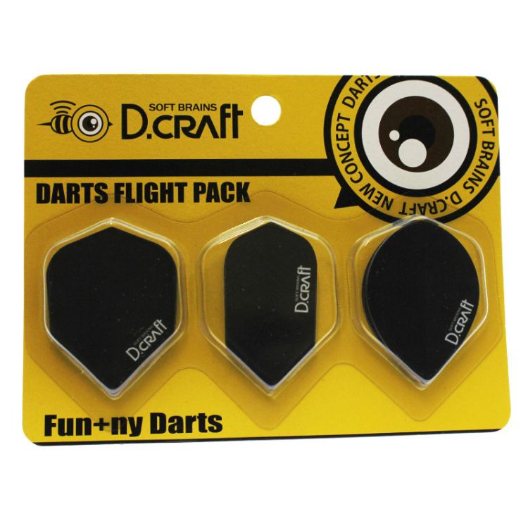 ディークラフト フライト Aパック ブラック D-craft Flight pack A Black SHAPE SLIM TEARDROP